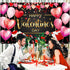Sumind Happy Valentine‘s Day Banner 73''x43'' Heart Photography Backdrop for Valentines Day Party Decorations