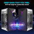 AYJBKL 3.5mm Computer Speakers for Desktop PC, USB-Powered Gaming Speakers for Laptop Multi Colorful LED Backlight