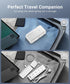 QiSa 16000mAh 30W QC4.0 Portable Charger, Power Bank, Power Bank Built-in AC Wall Plug and Cables, PD and Fast Charger