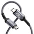 BlueRigger USB C Cable 3FT - 240W PD, USB 4.0, Type C Cable, 48V 5A Fast Charging, 40 Gbps Data Transfer, 8K 60Hz