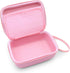 CASEMATIX Camera Travel Case for PROGRACE, Ourlife, Dragon Touch and More Waterproof Toy Camera Video Recorders - Pink