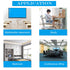 GINTOOYUN Dual USB 3.0 Cable - 2 Ports USB 3.0 Male to Female Extension Cable, Suitable for Various Occasions