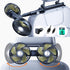 Battery Fan for Car Backseat Kids with Retractable Long Arm, Rechargeable Car