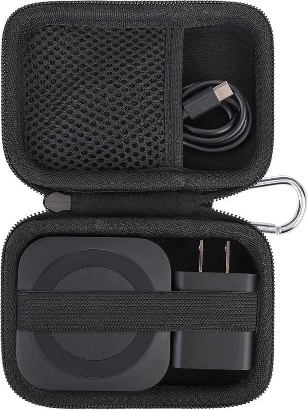 khanka Hard Travel Case for LISEN 3 in 1 Charging Station, Travel Wireless Charging Station Case Only, Black