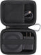 khanka Hard Travel Case for LISEN 3 in 1 Charging Station, Travel Wireless Charging Station Case Only, Black