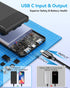 AsperX Portable Phone Charger 15000mAh, 22.5W Fast Charging USB C Battery Pack for iPhone 14/13, iPad, Samsung (Black)