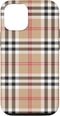 Checkered Plaid Flannel Case for iPhone 12/12 Pro