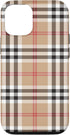 Checkered Plaid Flannel Case for iPhone 12/12 Pro