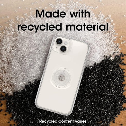 OtterBox Symmetry 14 13 Packaging + Pop Clear Series Case for iPhone & iPhone (Only) - Non-Retail - Clear
