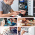 STREBITO 124-Piece Precision Screwdriver Set, Magnetic Electronics Tool Kit for Computer, Laptop, Cell Phone