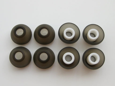8 Large (L) Ergonomical Comfort Earbuds Eartips Replacement Set for Sennheiser IE, CX, CXC, CXL, OCX, MM Series