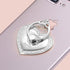 Phone Stand, Luxury Updated Re-Usable Metal Stainless Phone & Tablet Anti Drop Ring Holder with Diamonds for iPhone,