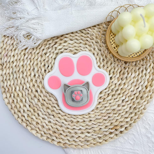 SYA ZOMOPLUS Cute Cat Paw Keycap, Squishy Paw Custom Keycap for Mechanical Keyboard, Suitable for Cherry MX/Gateron