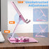 Rotatable Foldable Phone Stand for Desk, Fully Adjustable Desktop Holder Cradle Dock Compatible with iPhone 14 13 12 11 Pro Max Xr, Nintendo Switch, Tablets, All Phones(Pink)