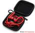 Ginsco Mini-Portable Hard Shell Square Earbuds Case for Apple EarPods/Samsung Galaxy Wired/Wireless Earbuds, Cell Phone