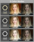 Ring Light with Stand and Phone Holder - USB 10'' Ring Light for Desk, Overhead Camera Mount for