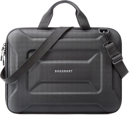 BAGSMART 15.6-16 inch Laptop Computer Case with Strap,Shockproof Waterproof Laptop Bag with