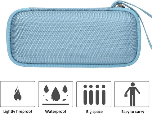 Khanka Hard Travel Case for Sonos Roam 2 / Sonos Roam Portable Smart Bluetooth Speaker, Blue