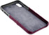 Dockem Wallet Case for iPhone Xs Max (6.5") - Luxe M2 Synthetic Leather, Maroon & Grey, Built-in Metal Plate for