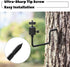 Trail Camera Tree Mount, 360 Degrees Adjustable Game Camera Mount with Easy Installation & Compact Design