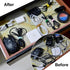 150PCS Cable Ties, 4+6+8+10 Inch Reusable Cable Management, Adjustable Cord Organizer, Microfiber Cloth Hook and Loop