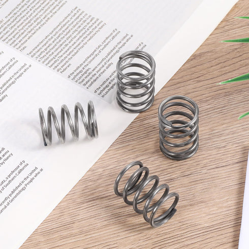 BOXOB 4pcs Remote Control Car Springs, Dark Grey Metal Spring Remote Control Car Replacement Parts Suitable for Arrma