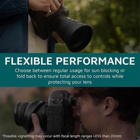 99% KUVRD - Universal Lens Hood - Fits of Lenses, Element Proof, Lifetime Coverage