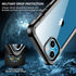 Red2Fire iPhone 13 Case - 360 Full Body, Heavy Duty, Built-in Screen Protector, 12 FT Dropproof, Shockproof, Dust-proof.