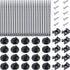 20 PCS Magnetic Zip Tie Mounts Base Neodymium Magnets & 60 Pcs