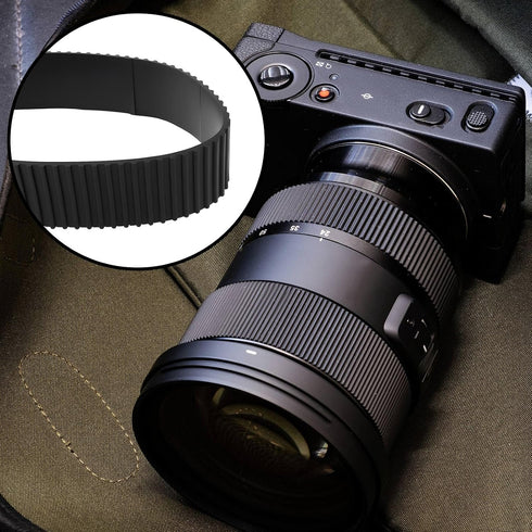 1 Set 24-70mm F/2.8 Camera Lens Zoom and Focusing Rubber Rings Compatible with Sigma DG DN Art