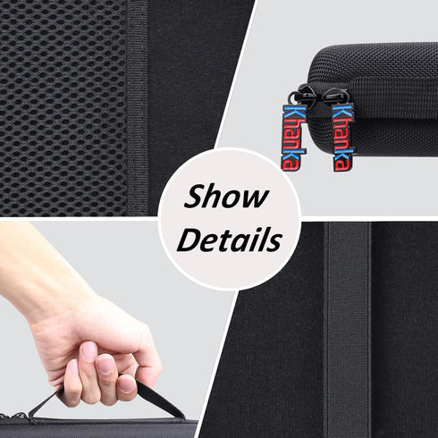 Khanka Hard Carrying Case for Baseus 100W USB C Portable Laptop Charger, Case Only