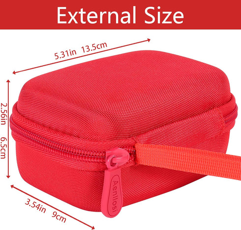 Aenllosi Hard Travel Case for Kodak PIXPRO WPZ2 Waterproof Digital Camera, Protective Case (Red, Case Only)