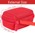 Aenllosi Hard Travel Case for Kodak PIXPRO WPZ2 Waterproof Digital Camera, Protective Case (Red, Case Only)
