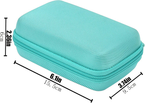 Aenllosi Hard Storage Case Compatible with Phomemo D30 Bluetooth Wireless Mini Label Printer. Only Case,Green