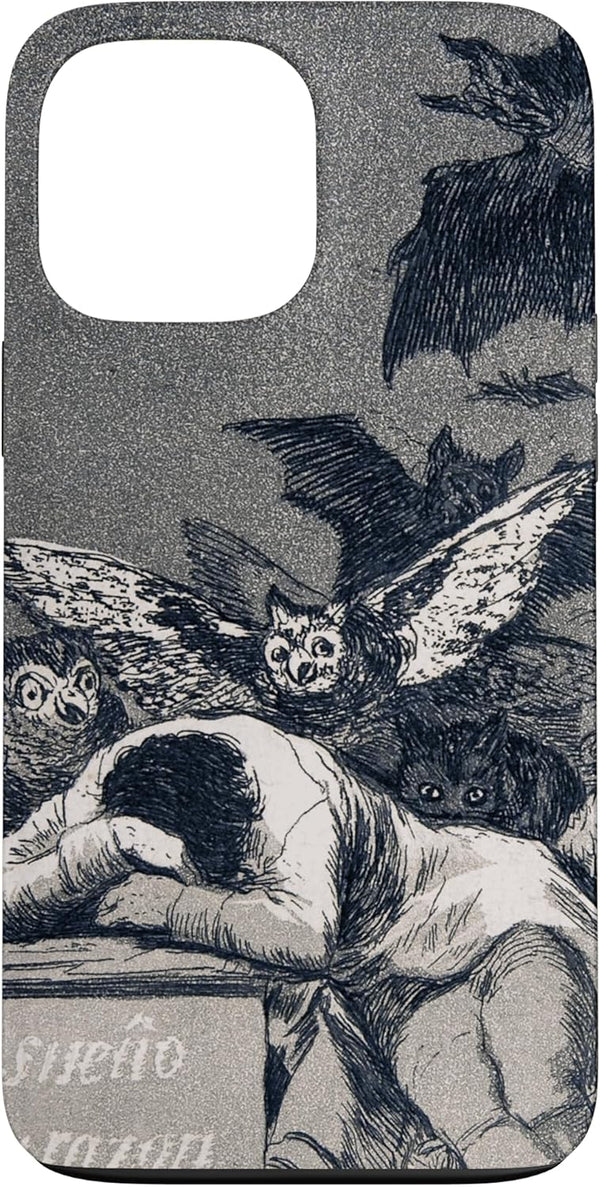 Twisted City Art Francisco Goya - The Sleep of Reason Produces Monsters Case for iPhone