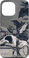 Twisted City Art Francisco Goya - The Sleep of Reason Produces Monsters Case for iPhone