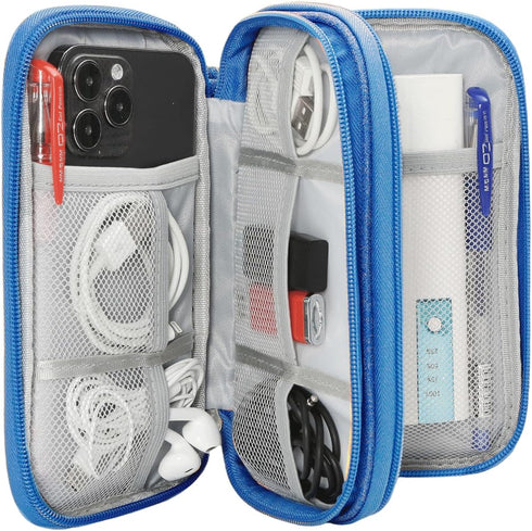 CAAORDKSO Cord Organizer Travel Cable Organizer Bag Tech Electronic Organizer Travel Case, Electronic Accessories Pouch