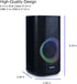 Verbatim RGB Gaming Stereo Desktop Speakers, Bluetooth 5.0, 3.5mm AUX-in Connection, Black