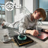 GoDonut Glazed Phone Stand - Portable Mount for Travel, Nightstand, Desk - Compatible with Tablet, iPhone & Most