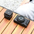 DB-110 LI-92B LI-90B NP-50 Battery and SD Micro SD Card Case, Shockproof & Water-Resistant Storage Box for 4X Batteries