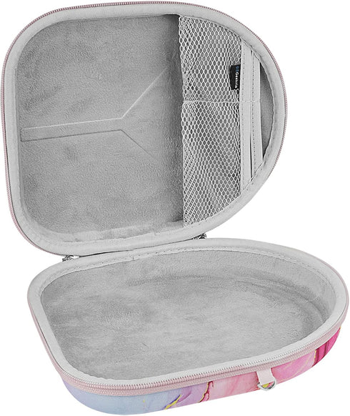 Geekria NOVA Headphones Case for Over-Ear Headphones, Hard Shell Travel Bag with Cable Storage for Soundcore, JBL, Sony