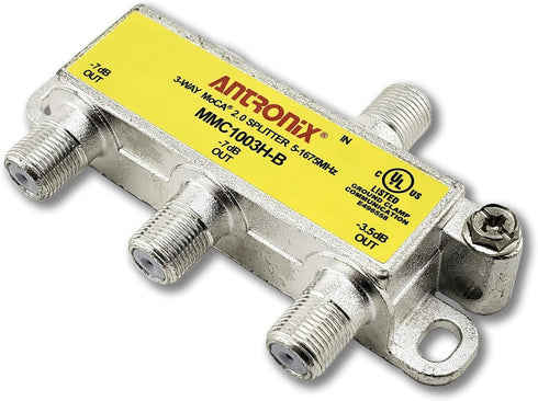 3 Way Antronix MMC1003H-B MoCA 2.0 Splitter - 5-1675 MHz for Frontier Formerly Verizon Fios
