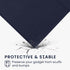 kwmobile Dark Blue Protective Case for Kobo Libra Colour