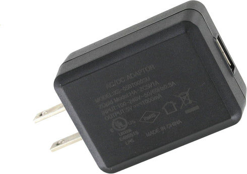 Universal 5W USB Travel Wall Charger/5V 1A Portable Power Adapter Compatible with iPhone X/8/7/6S, iPad Pro Air/Mini
