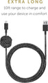 Native Union Night Cable - 10ft Lightning to USB-A Charging Cable, MFi Certified, Compatible with iPhone 14, 13 (Cosmos)