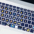 Sanfulin Keyboard Cover Skin for Microsoft Surface Laptop 3 & Surface Book 3, Silicon Protector with Big Letters
