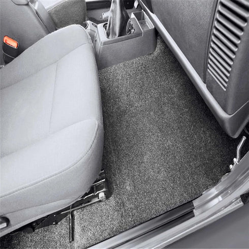 Speaker Box Carpet Fabric Black for Car Trunk Subwoofer Interior Cover Roll - 47 X 65 in