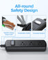 EIGSO Outdoor Power Strip - Weatherproof IPX6 Grade Surge Protector with 3 Wide Outlets and 6 FT Extension Cord