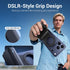 JJC 1/4" Upgraded Magnetic Phone Camera Grip with Remote, Cell Phone Camera Grip Handle Compatible with MagSafe iPhone