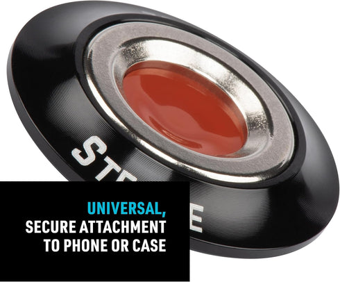 Nite Ize Steelie Orbiter Magnetic Socket and Metal Plate - Car Mobile Phone Holder - Phone Metal Plate - Magnetic Phone